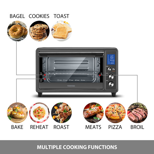 Toshiba Digital Convection Toaster Oven & Reviews Wayfair